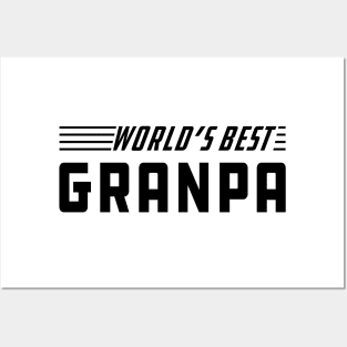 Grandpa - World's Best Grandpa Posters and Art